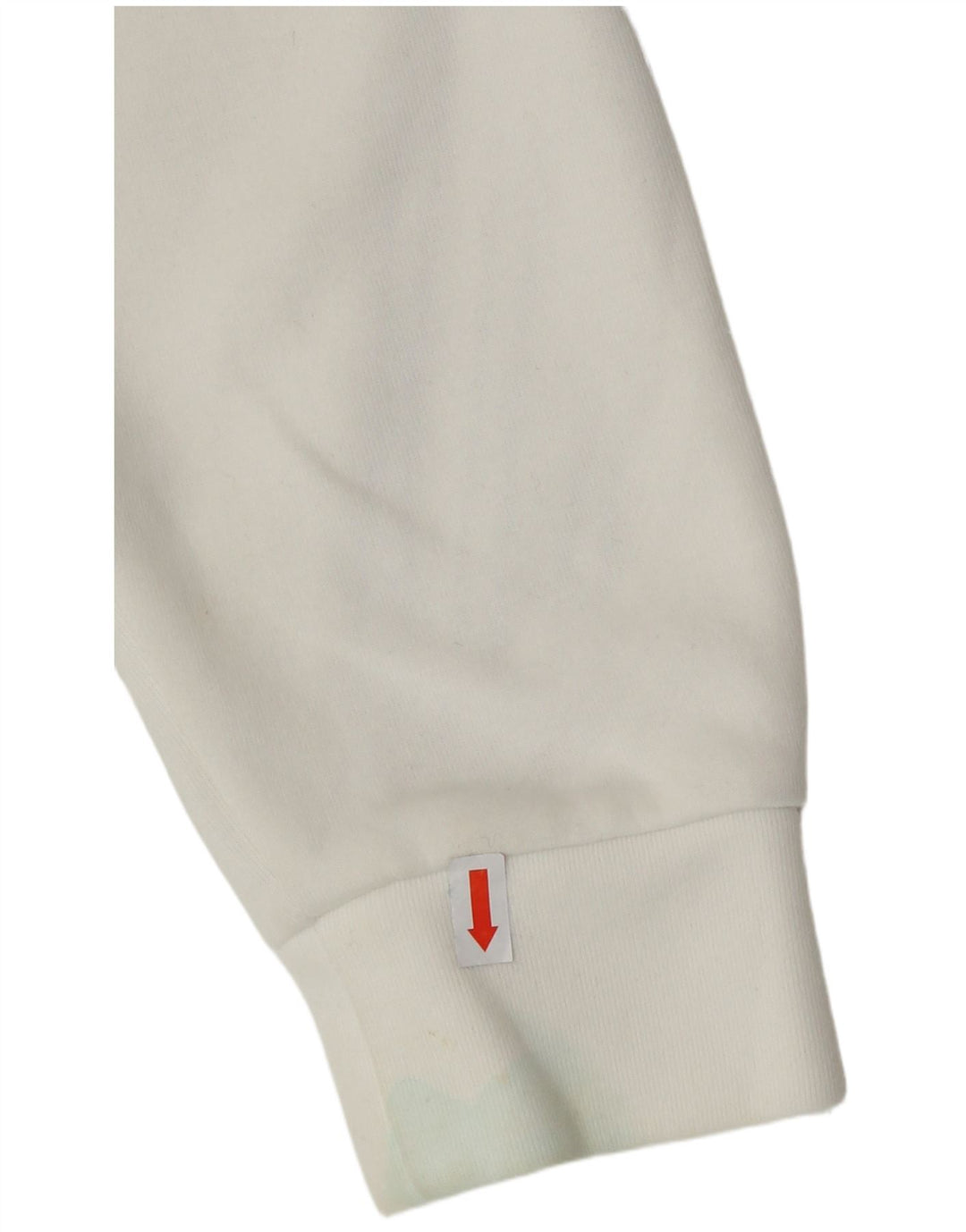 Felpa con cappuccio e zip da donna ADIDAS UK 4/6 XS cotone bianco