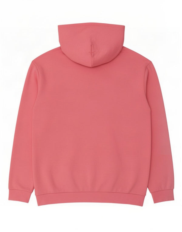 Felpa con cappuccio da uomo Adidas XL in cotone rosa