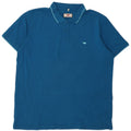 Polo da uomo Carrera 2XL in cotone blu