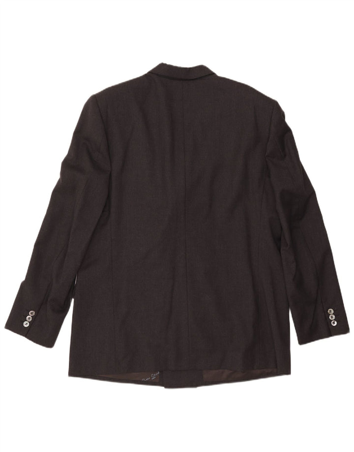 Giacca blazer doppiopetto da uomo Pierre Cardin UK 40 grande grigia