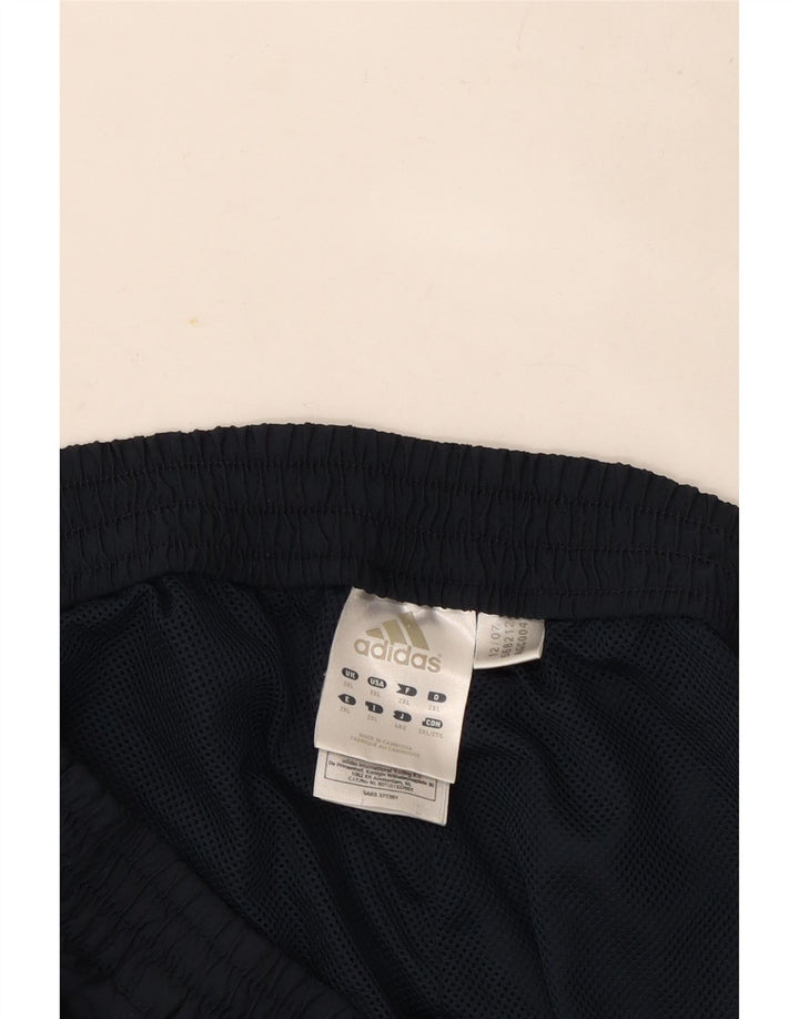 Pantaloni da tuta da uomo Adidas 2XL poliestere blu navy