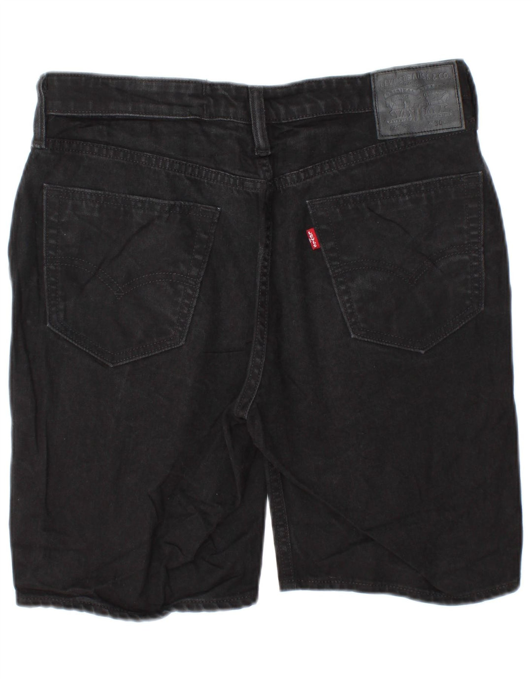 LEVI'S Pantaloncini di jeans 541 da uomo W30 cotone nero medio