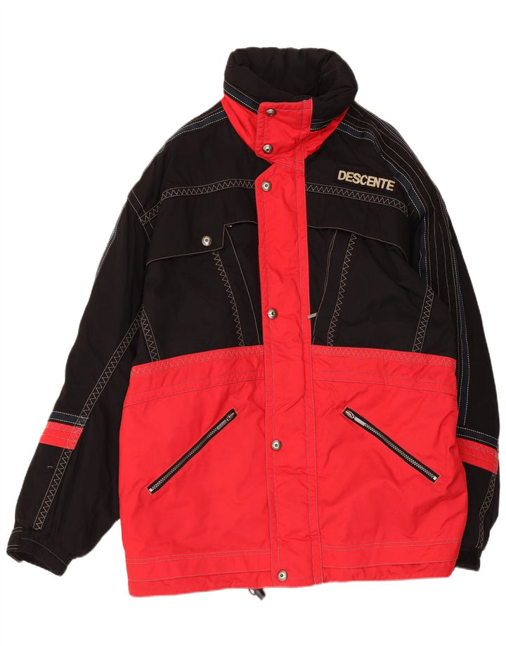 Giacca da sci da uomo Descente UK 42 XL Black Colourblock