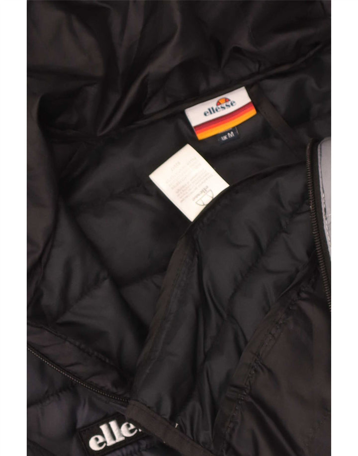 Giacca imbottita con cappuccio da donna Ellesse UK 14 Medium Blu Navy Colourblock