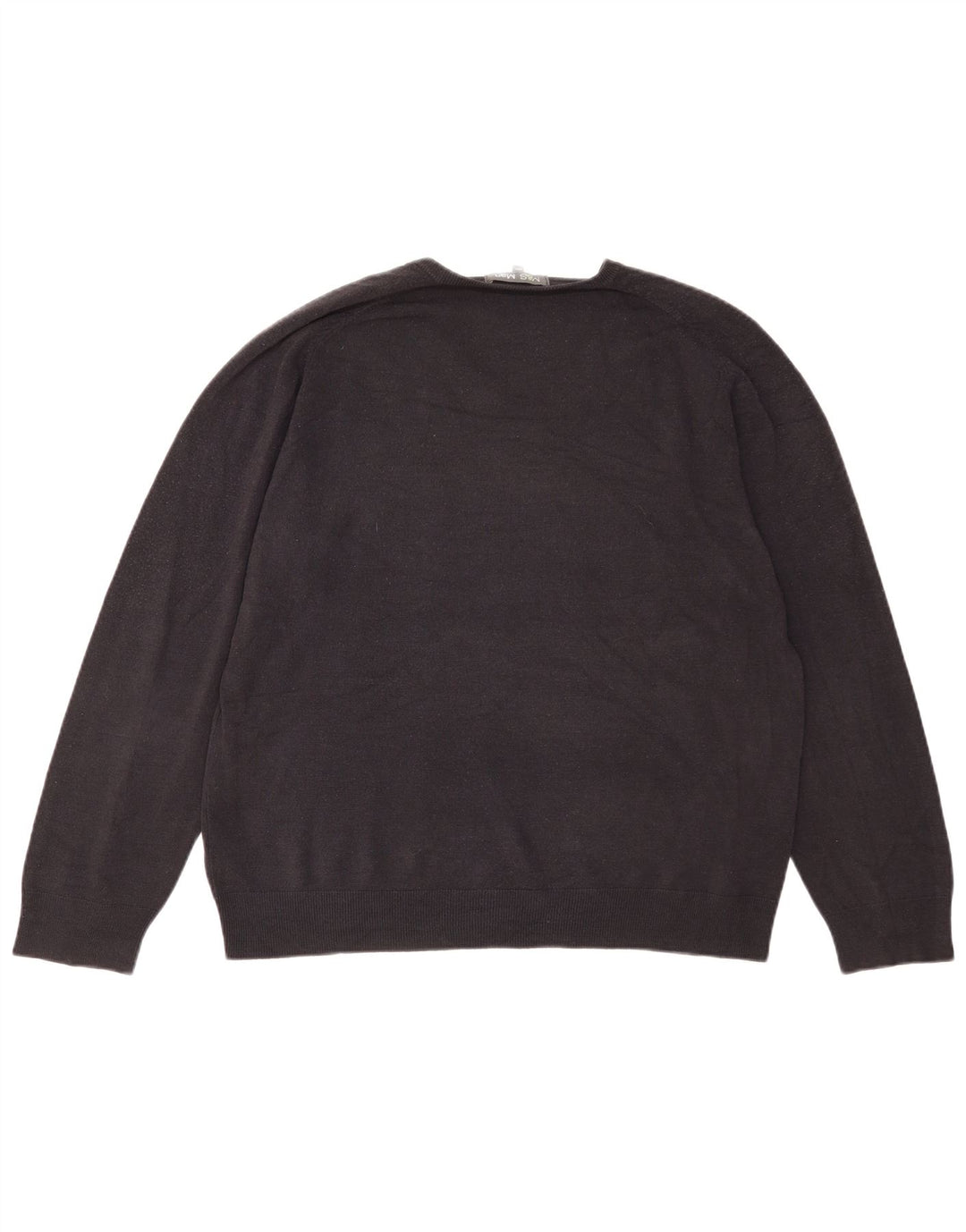 Maglione da uomo con scollo a V Marks & Spencer 2XL acrilico blu navy