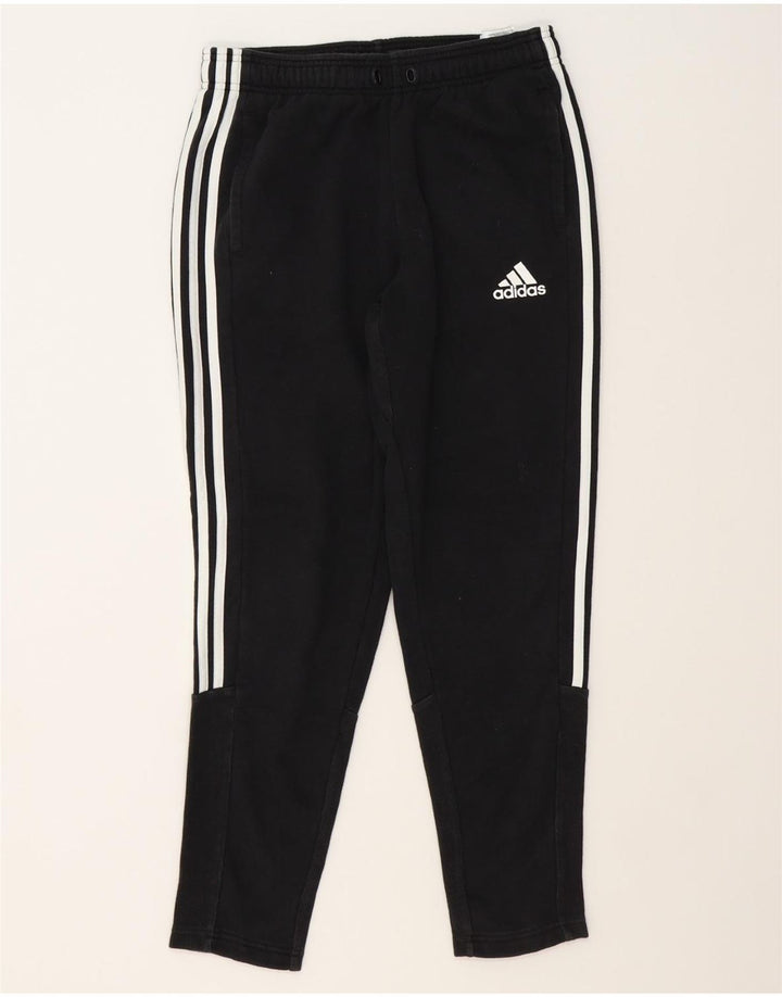 ADIDAS Mens Tracksuit Trousers Medium  Black Cotton Vintage Adidas and Second-Hand Adidas from Messina Hembry 
