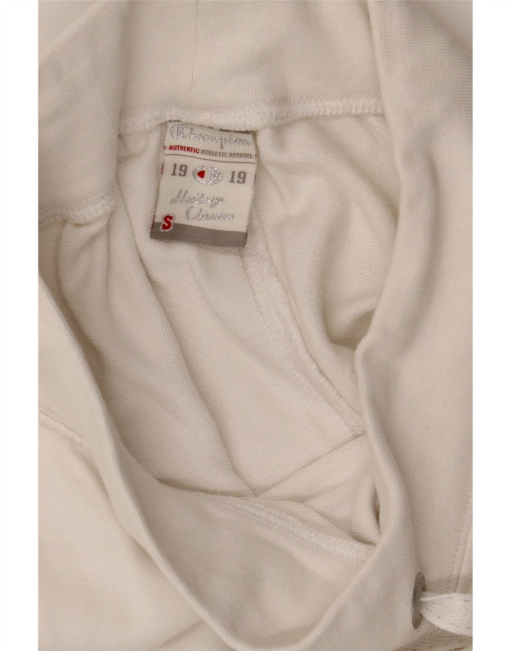 CHAMPION Womens Tracksuit Trousers Joggers UK 8 Small White