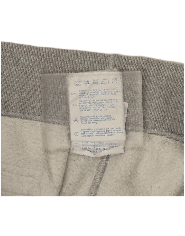 Pantaloni da tuta da uomo Champion Joggers grandi in cotone grigio
