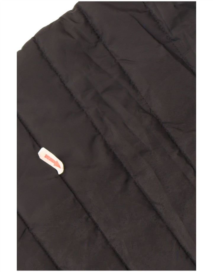 Giacca imbottita con cappuccio da uomo Jack & Jones UK 34 XS poliestere nero
