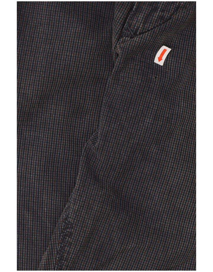Pantaloni chino slim da uomo Rifle W32 L33 blu navy a quadri