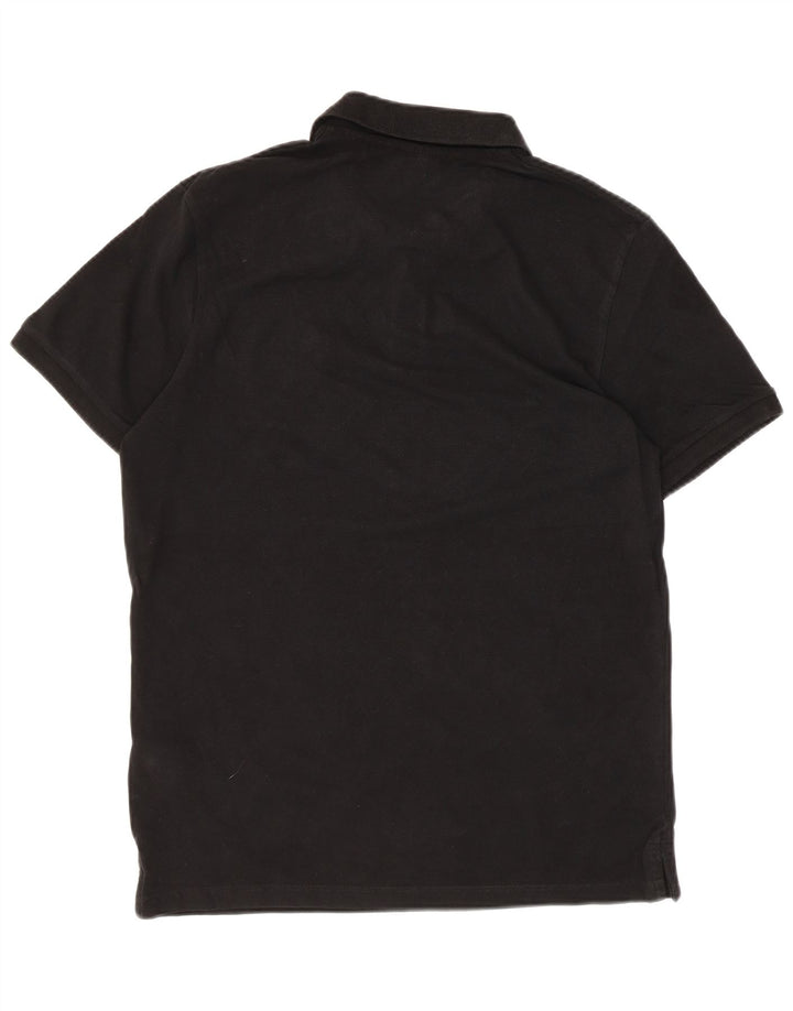 Polo da uomo Jack & Jones piccola in cotone nero