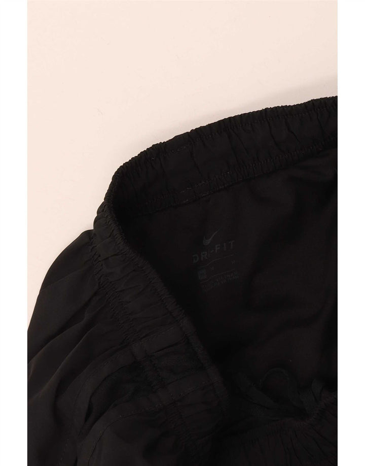 Pantaloncini sportivi Nike Dri Fit da donna UK 12 medio neri