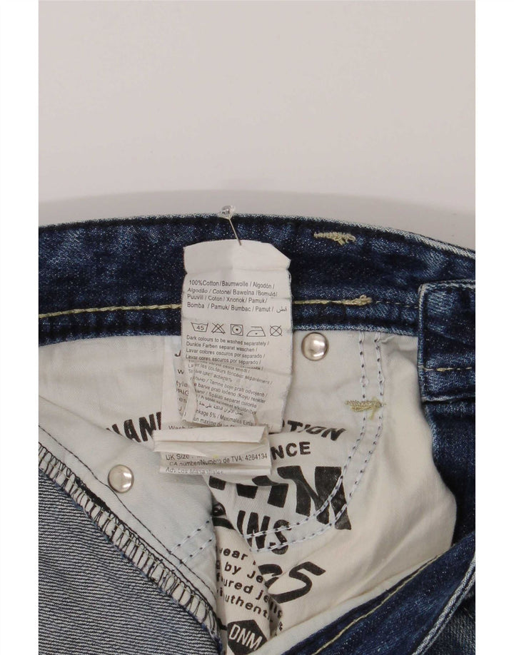 Pantaloncini di jeans da uomo Jack & Jones W36 grandi in cotone blu