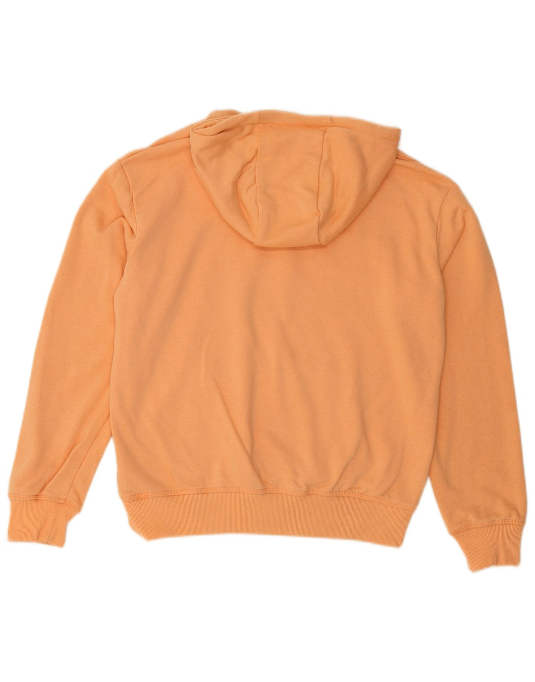 UMBRO Mens Graphic Hoodie Jumper Small Orange Cotton