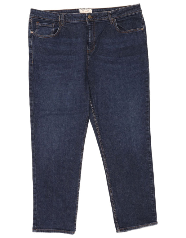 Jeans Sway Slim da donna Fat Face UK 22 3XL W42 L27 Cotone blu navy