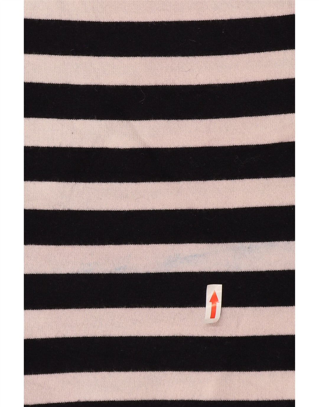 Maglione girocollo oversize da donna Zara UK 16 a righe grandi bianche