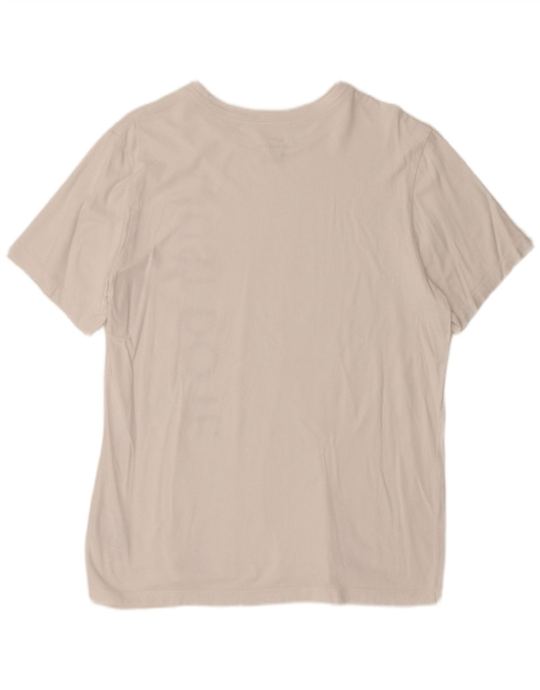 T-shirt grafica da uomo Nike Top grande in cotone bianco