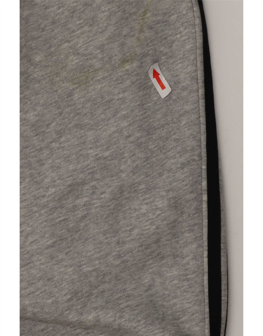Pantaloni da tuta da uomo Adidas in cotone grigio medio