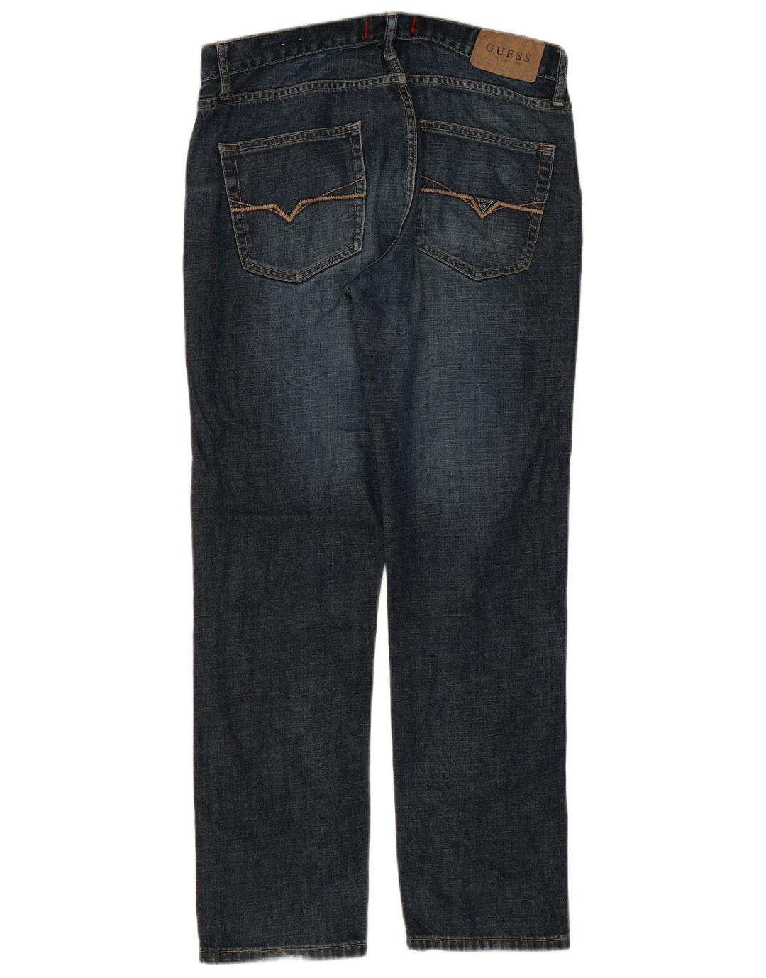 Jeans dritti da uomo Guess W31 L30 cotone blu