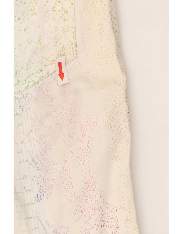 Pantaloni casual da donna Cappopera IT 42 medio W26 L29 bianco sporco