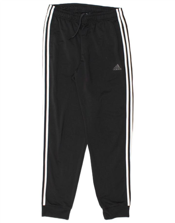 Pantaloni da tuta da uomo ADIDAS Joggers medio poliestere nero