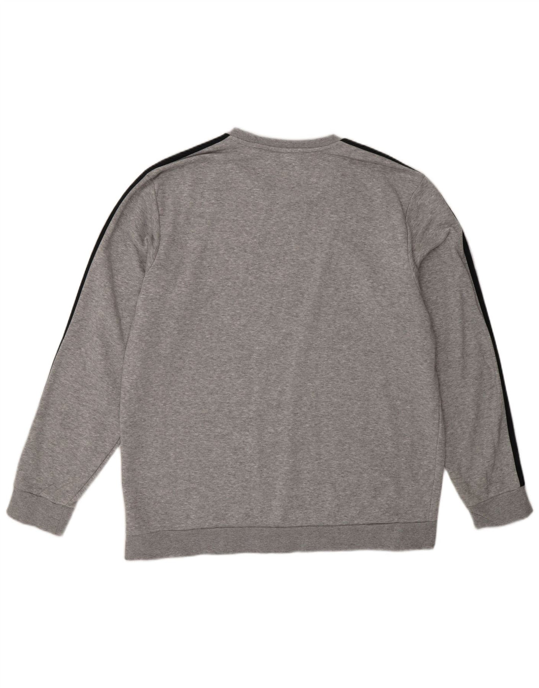 Felpa da uomo Adidas Jumper XL in cotone chiazzato grigio