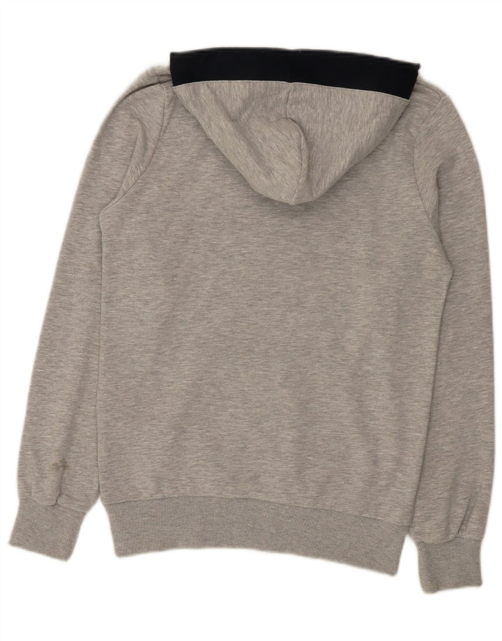 Maglione con cappuccio grafico da uomo Colmar piccolo in cotone grigio