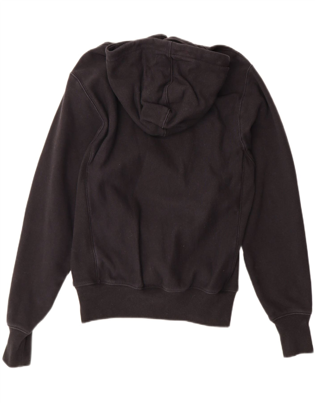 CHAMPION Womens Reverse Weave Oversized Hoodie Jumper UK 10 Small Black Vintage Champion and Second-Hand Champion from Messina Hembry 