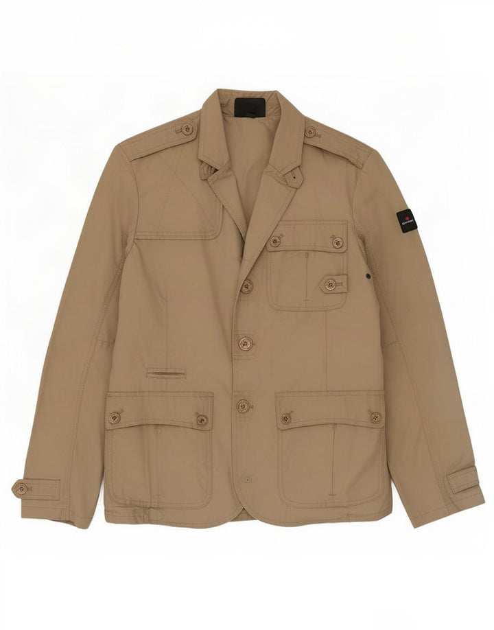 Giacca Militare Uomo Canadiens IT 48 Medio Cotone Kaki