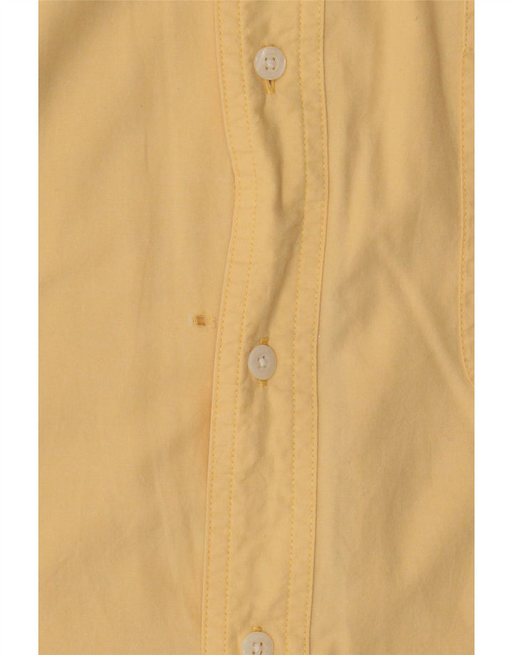 CHAPS Mens Sleeveless Shirt XL Yellow Cotton Vintage Chaps and Second-Hand Chaps from Messina Hembry 