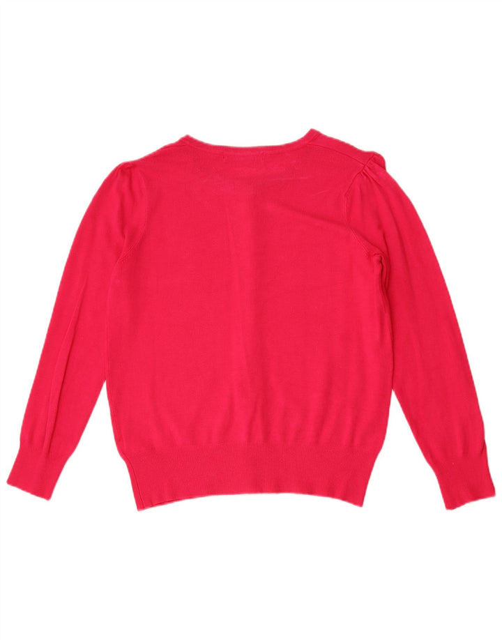 Maglione cardigan da donna Marks & Spencer UK 10 Small Pink Viscosa