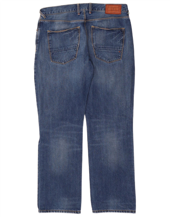 Jeans dritti Mercer da uomo Tommy Hilfiger W36 L32 Blu