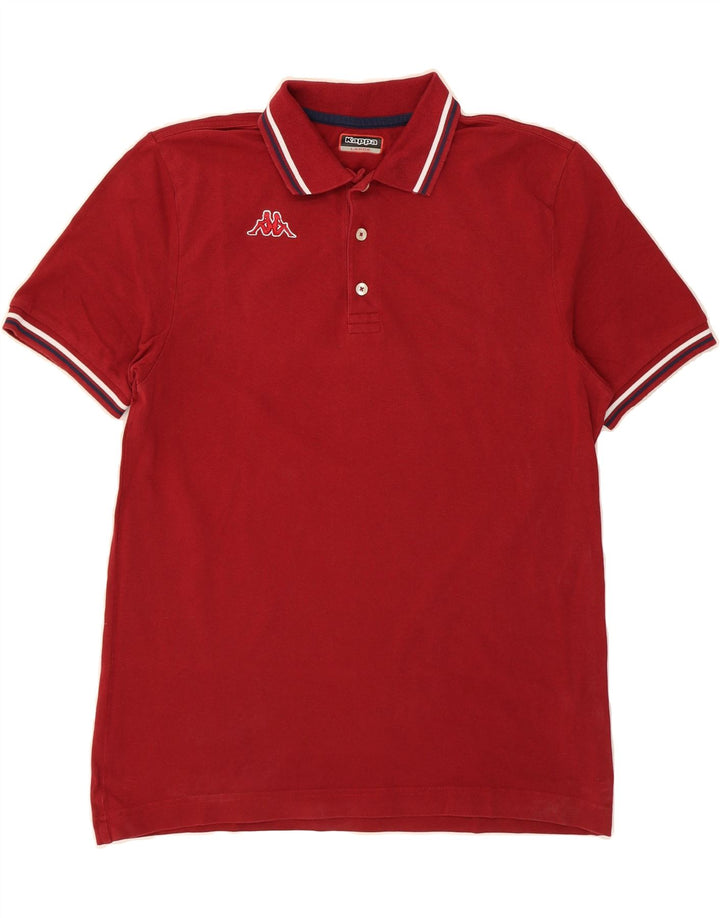 KAPPA Mens Polo Shirt Large Red Cotton Vintage Kappa and Second-Hand Kappa from Messina Hembry 