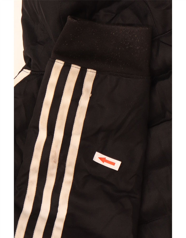 Giacca imbottita con cappuccio da donna Adidas UK 6 XS poliestere nero