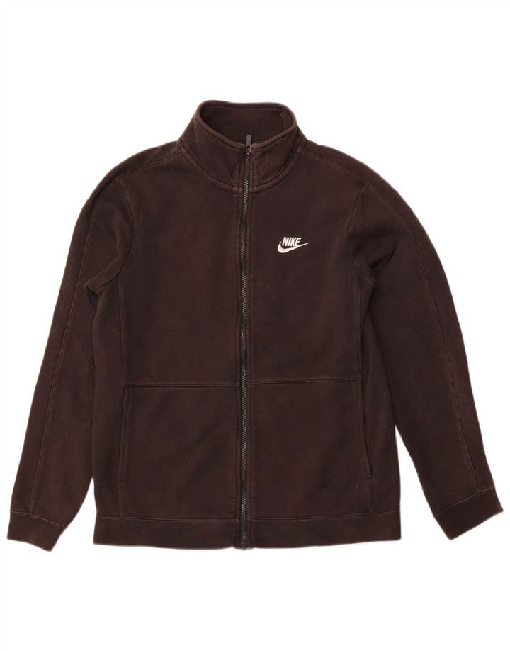 Giacca da ginnastica da uomo NIKE piccola in cotone nero