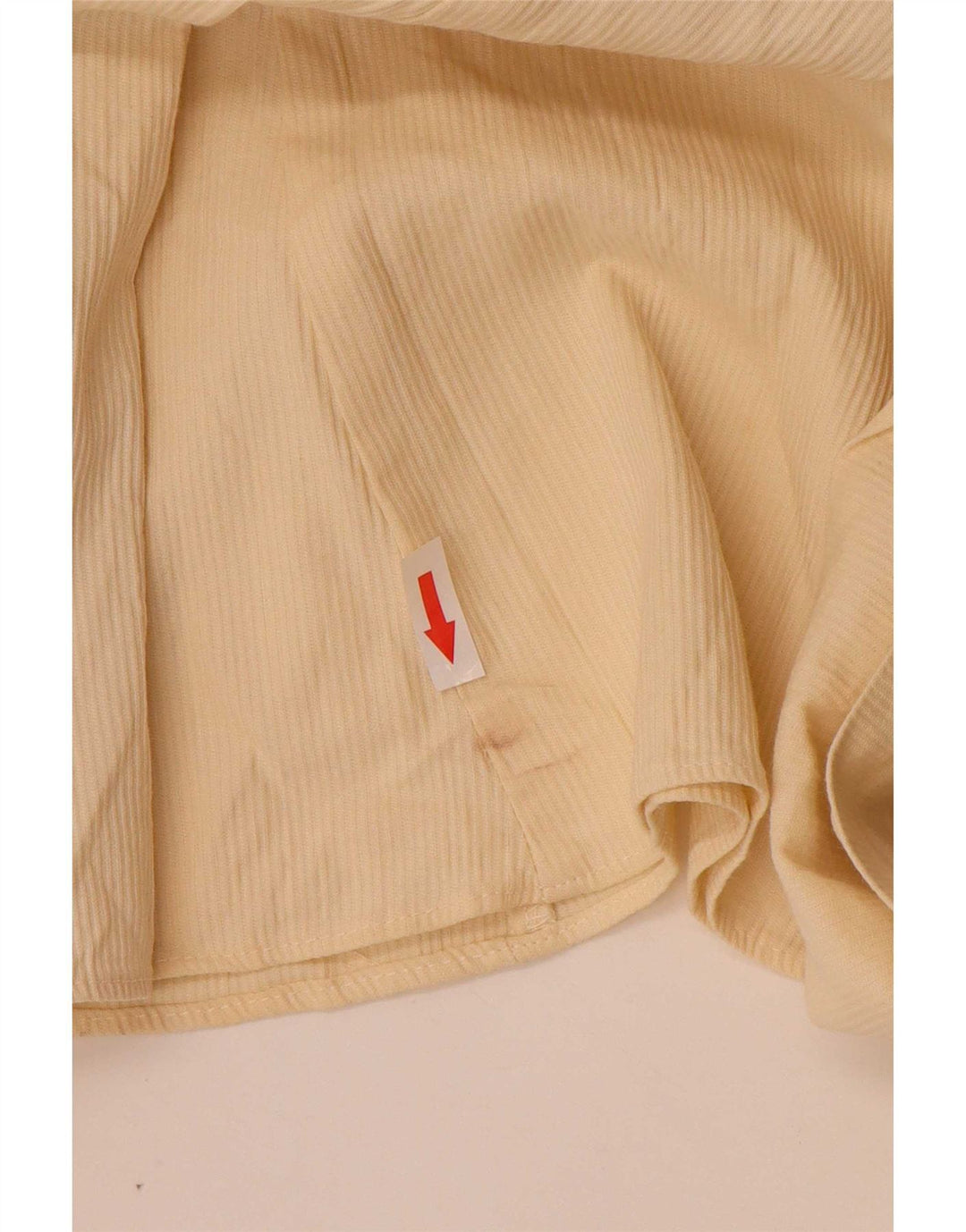 Abito a trapezio da donna Zara UK 12 cotone giallo medio