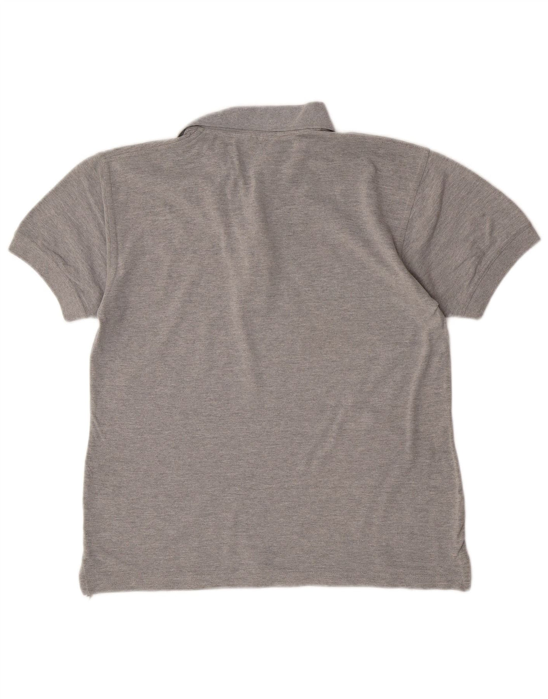 Polo Reebok da uomo in cotone grigio medio