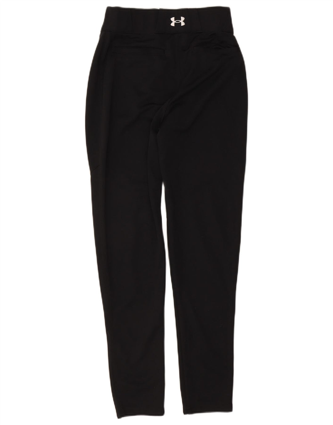 Pantaloni casual slim da donna Under Armour piccoli in poliestere nero