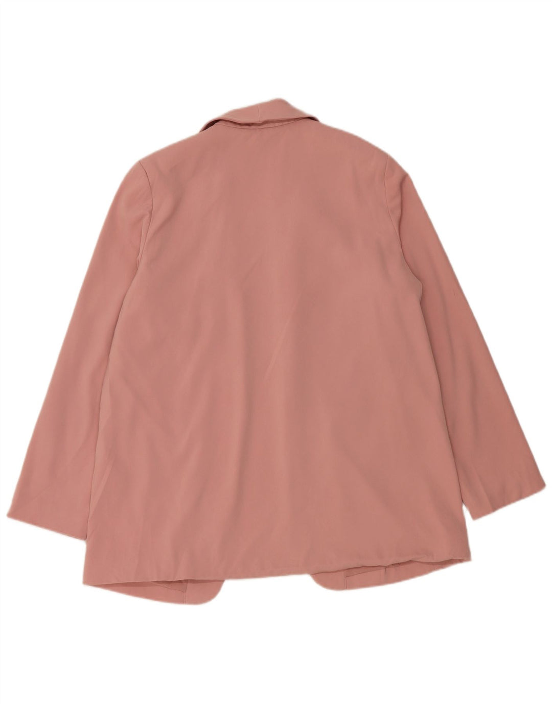Giacca blazer aperta da donna Marks & Spencer UK 14 grande poliestere rosa