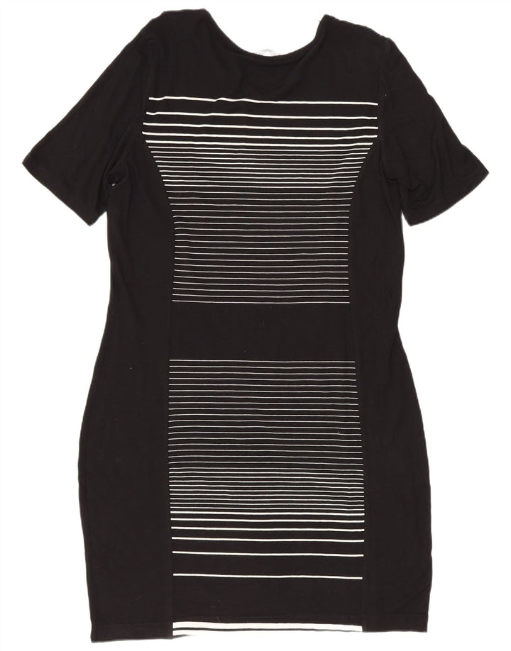 Abito tubino da donna Marks & Spencer UK 14 medio nero a righe