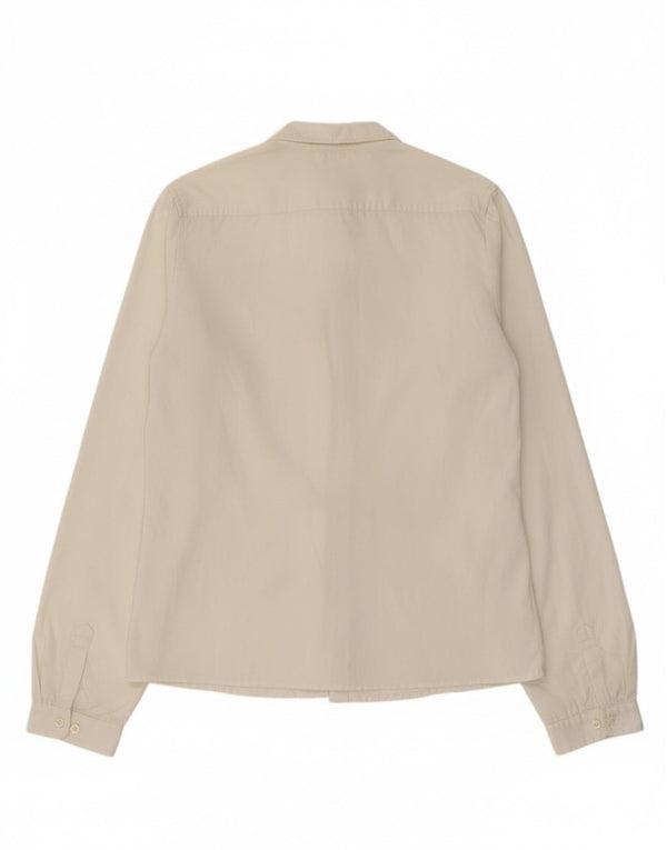 Camicia Benetton Bambina con volant sul davanti 11-12 anni 2XL Cotone bianco