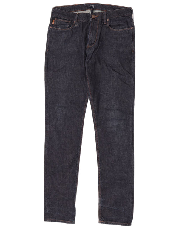 Jeans slim da uomo Armani W31 L33 in cotone blu navy