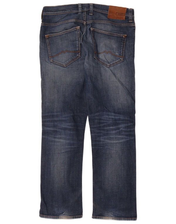 Jeans dritti da uomo Mustang W32 L30 cotone blu