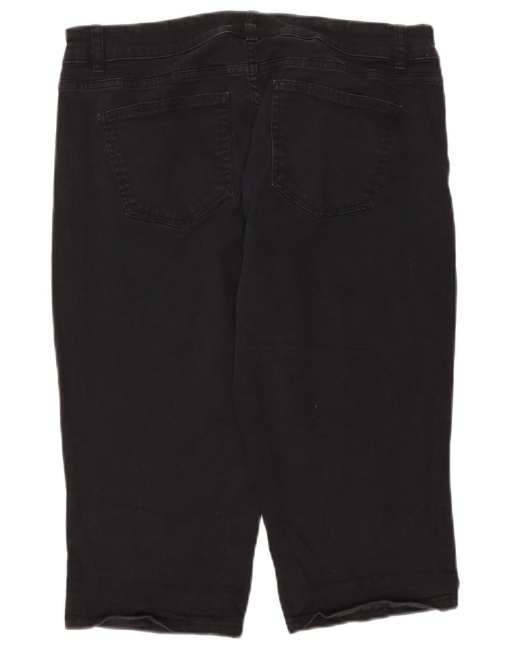 Bermuda da donna CHAPS US 12 Large W34 cotone nero