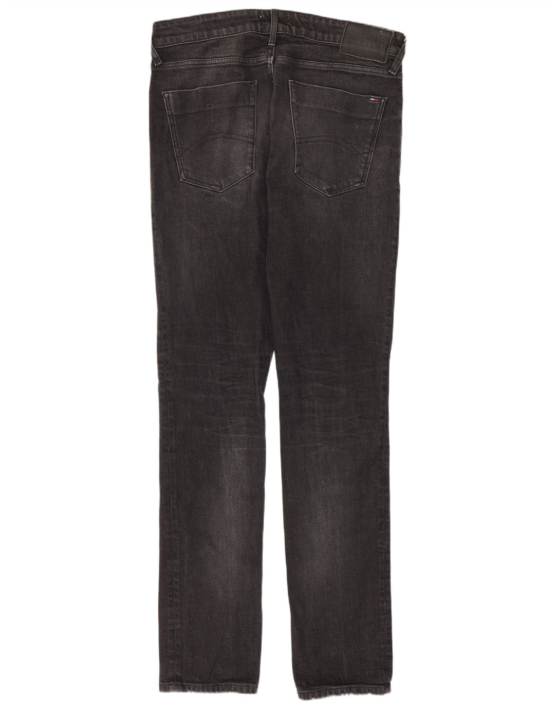 Jeans slim da uomo Tommy Hilfiger W33 L34 cotone grigio