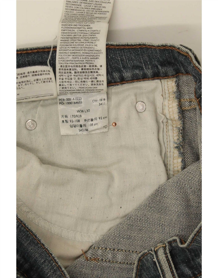 Jeans dritti da uomo Levi's W36 L27 Blu