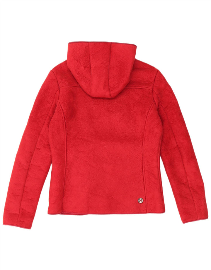 Giacca in pile oversize con cappuccio da donna Colmar IT 42 Small Poliestere rosso