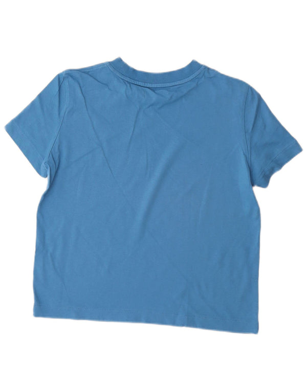Maglietta da donna Calvin Klein Top UK 10 piccola in cotone blu