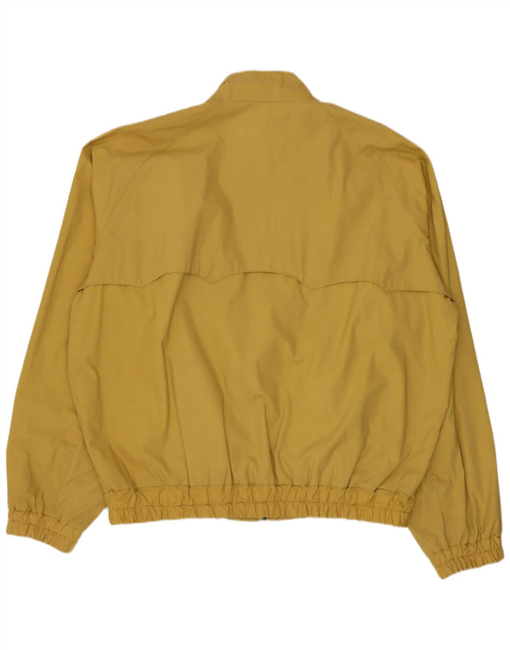 Giubbotto bomber vintage da uomo UK 42 XL poliestere giallo