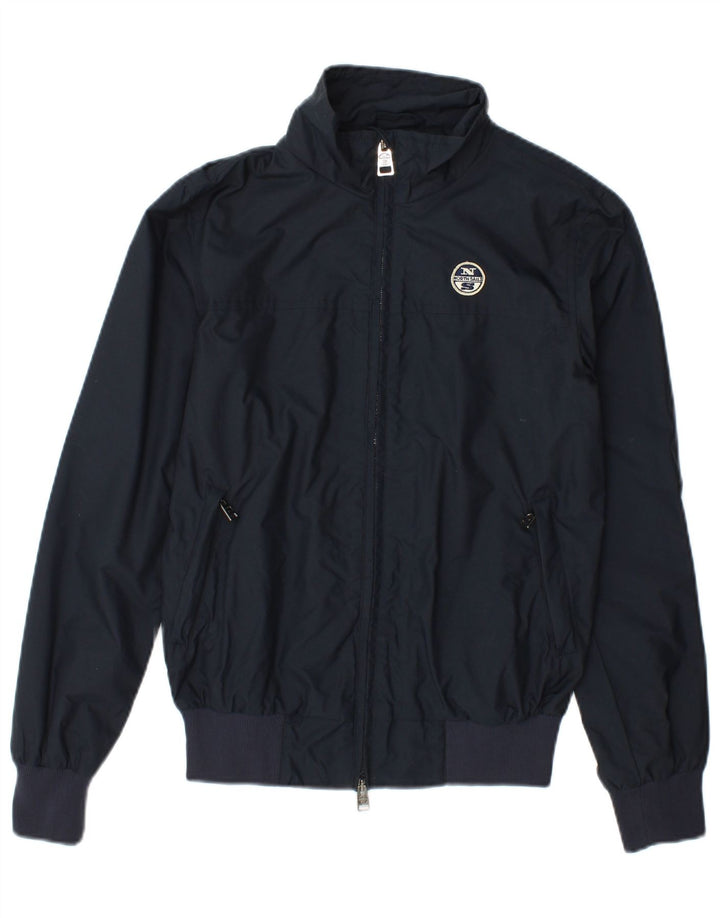 Giacca antipioggia da uomo North Sails UK 36 Small Blu Navy Poliammide